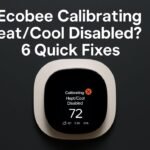 Ecobee Calibrating Heat/Cool Disabled